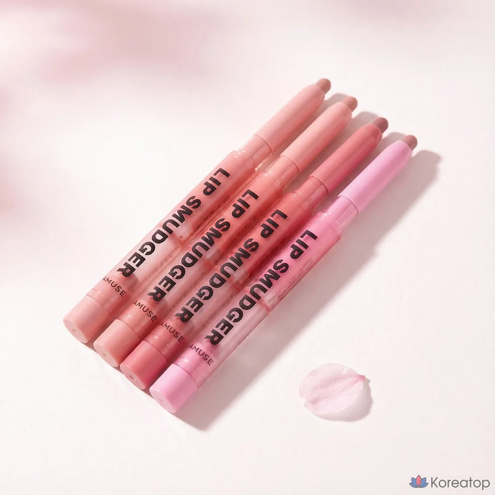 Тинт для губ AMUSE Lip Smudger, оттенок 01 Peach, 0.5 г, 1 шт., фото 2