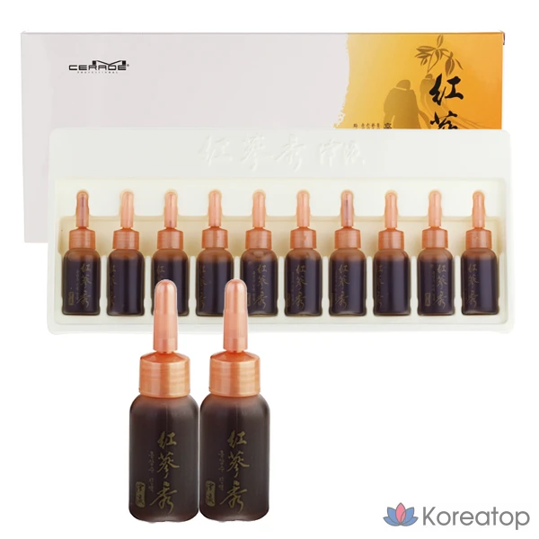 Ампула с экстрактом красного женьшеня Somang Mcerad, 10 мл, для питания поврежденных волос, 1 шт.