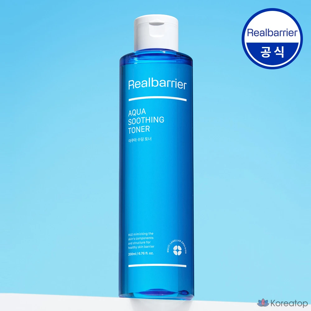 Успокаивающий тоник Real Barrier Aqua 200 мл, 200 мл, 1 шт.