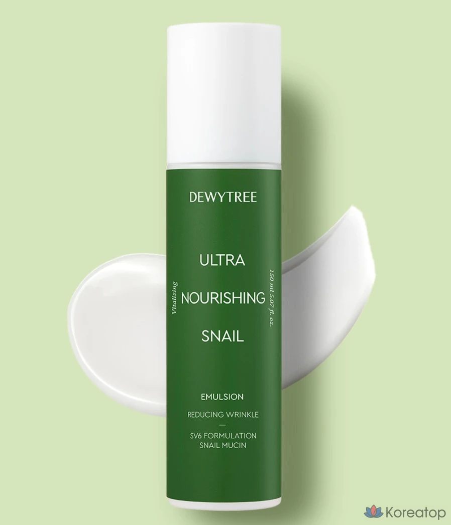 Ультрапитательная эмульсия Dewtree с экстрактом улитки, 150 мл, 1 шт.