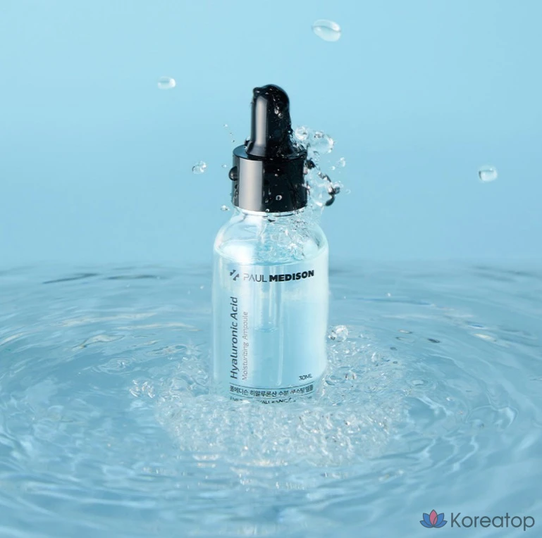 Увлажняющая ампула с гиалуроновой кислотой PAUL MEDISON, 1 шт., 30 мл