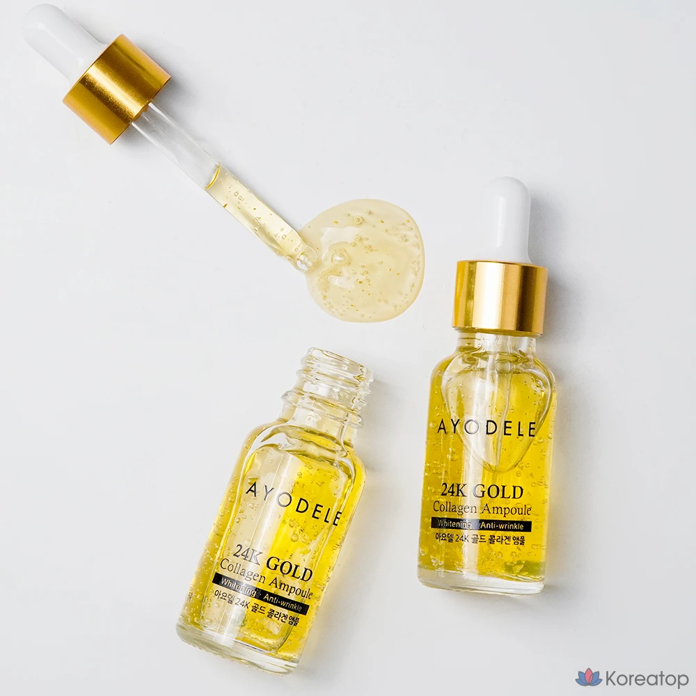 Ayodele 24K Gold Коллагеновая ампула, 20 мл, 1 шт.