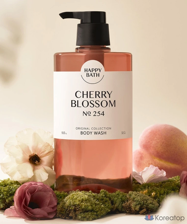 Гель для душа Happy Bath Original Collection с ароматом вишневого цвета, 910 г, 1 шт.