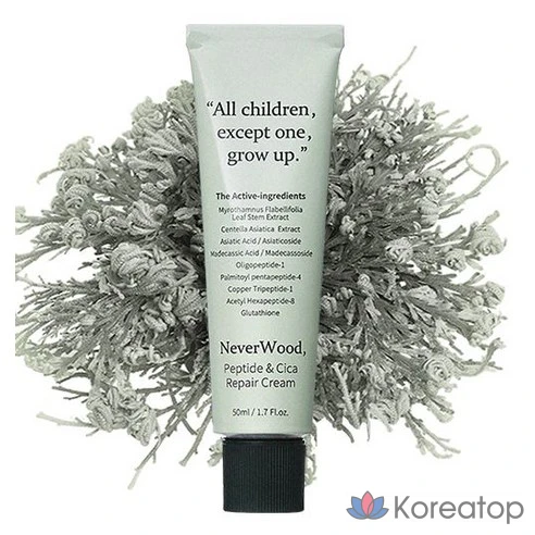 Крем для восстановления с пептидами и цика Beauty Recipe Neverwood, фото 2