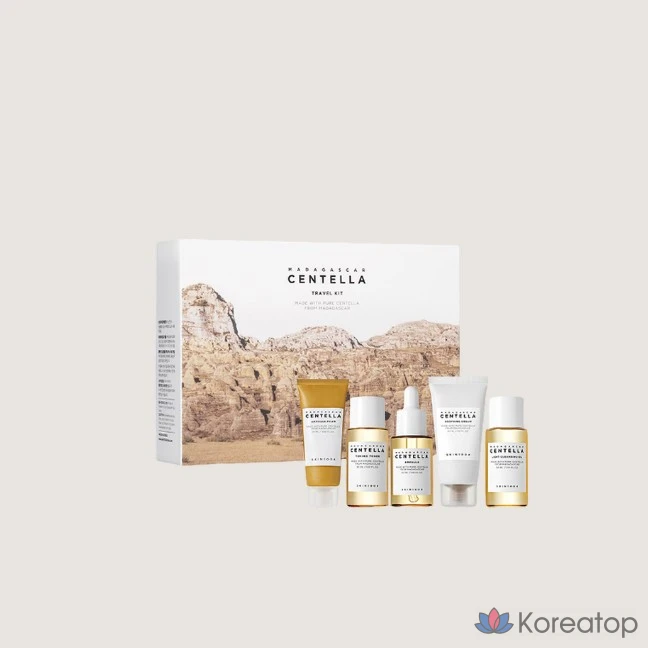Набор для путешествий Skin Angel Madagascar Centella Travel Kit, 5 видов, 1 шт.