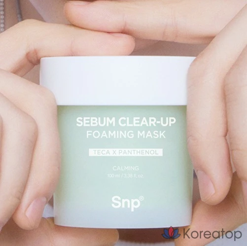 Пилинг-пенка SNP Pore Clearing Bubble Mask, 100 мл, 6 шт., фото 2
