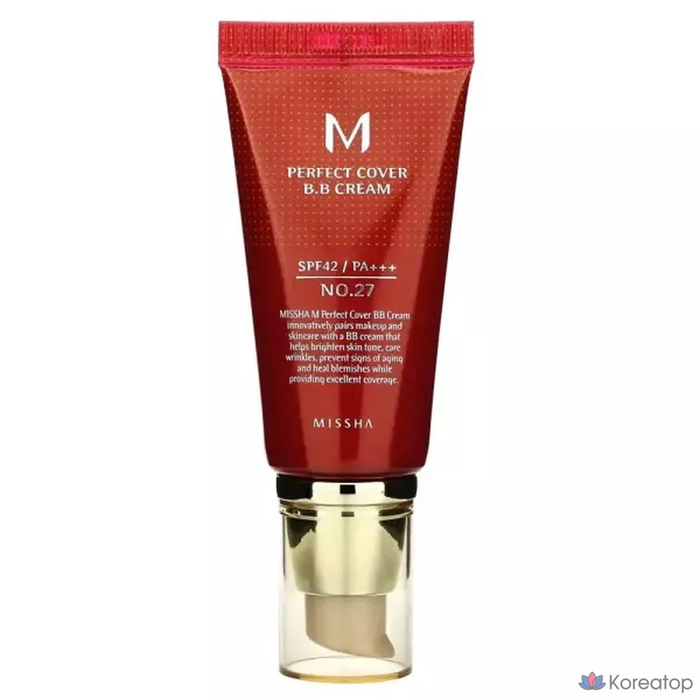 BB-крем Missha M Perfect Cover № 27, 50 мл, 1 шт.