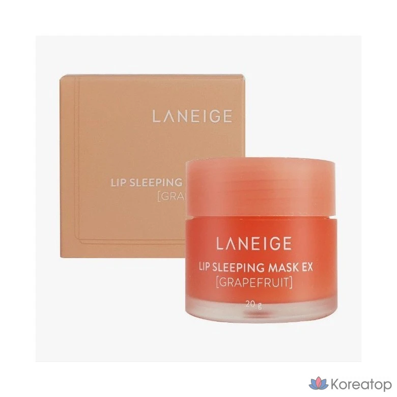 Ночная маска для губ Laneige EX Grapefruit, 1 упаковка, 1 шт.