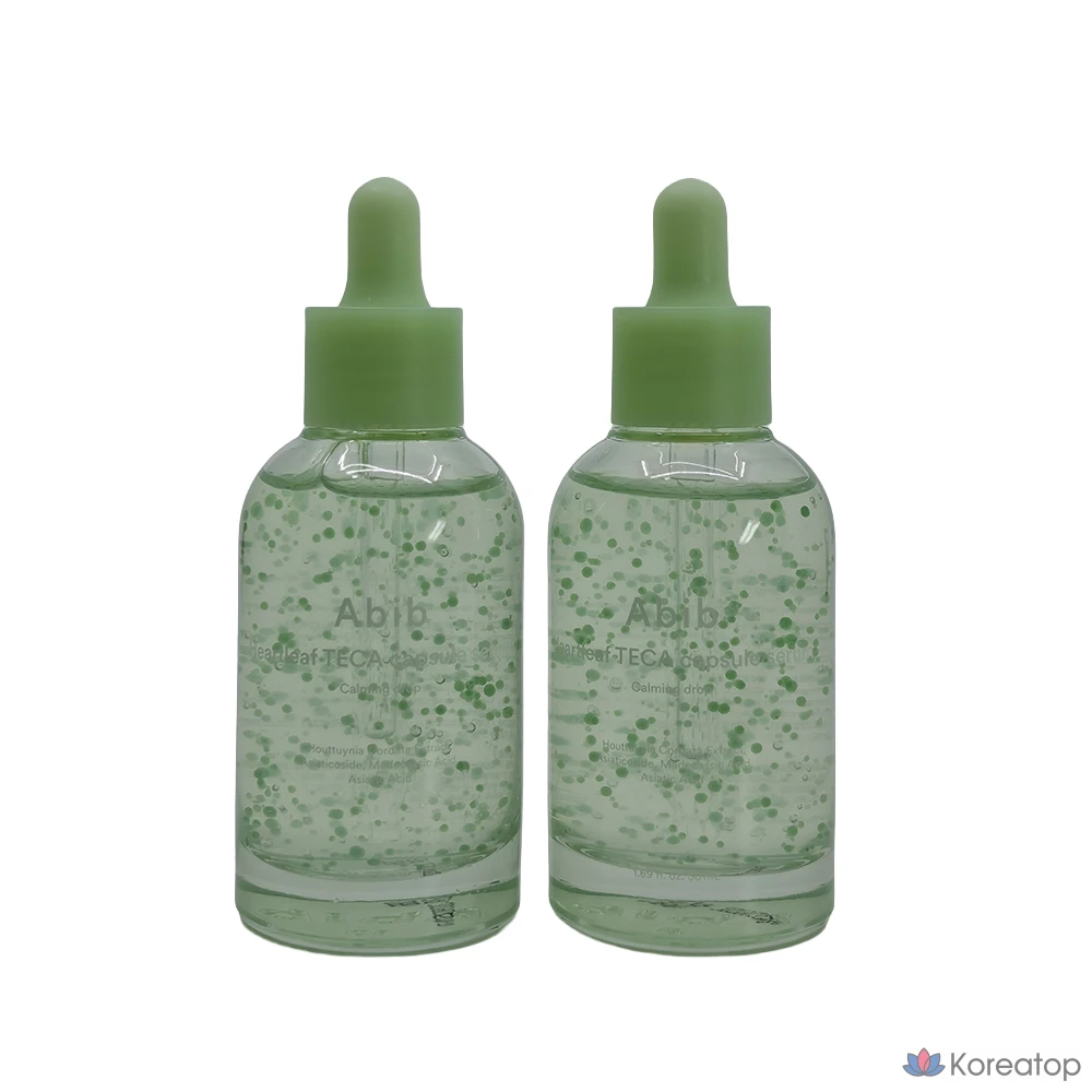 Сыворотка Abib Heartleaf Tecca Capsule Serum Calming Drop Double Set, 100 мл, 1 шт.
