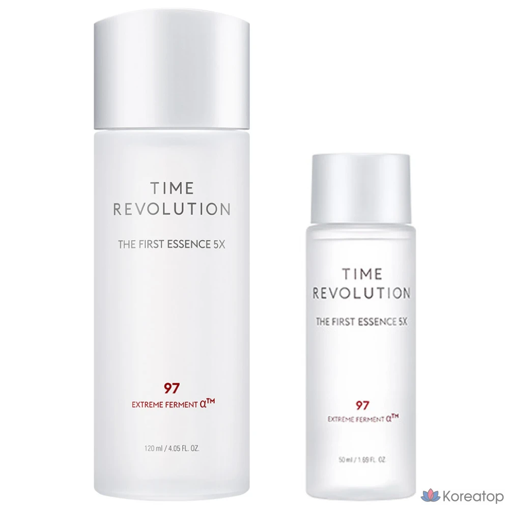 Набор Missha Time Revolution The First Treatment Essence, 5 флаконов по 120 мл + 50 мл, 1 шт.