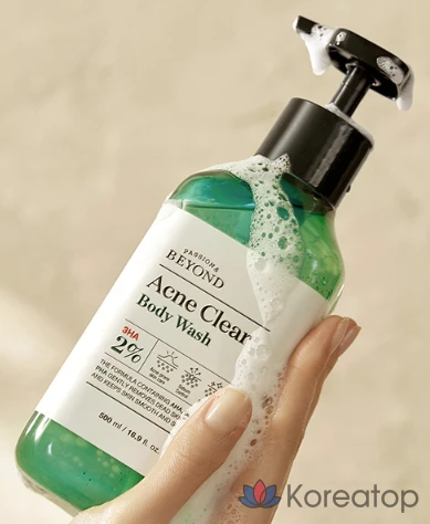 Очищающий гель для душа BEYOND Acne Clear Body Wash, 500 мл, 1 шт.