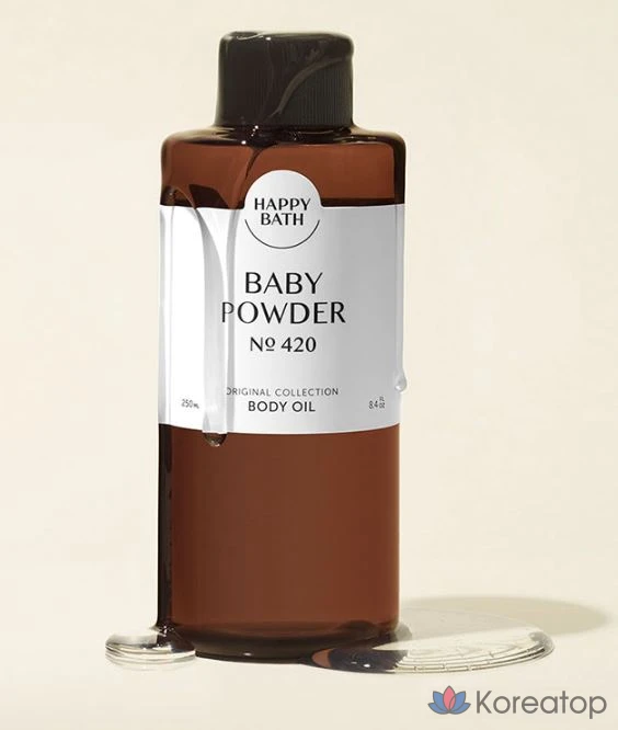 Масло для тела Happy Bath Original Collection с детской присыпкой, 250 мл, 1 шт.