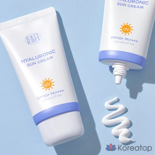 Lamelin Гиалуроновый солнцезащитный крем SPF50+ PA++++, 70 мл, 1 шт.