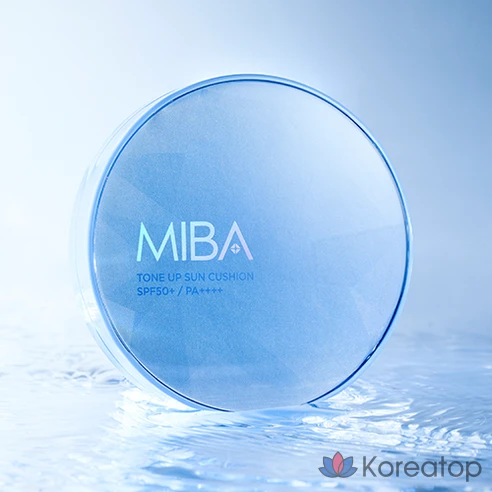 Тон-ап эссенция с кальцием и каламином Miba Ion Calcium Calamine Royal Sun Cushion SPF50+ PA++++