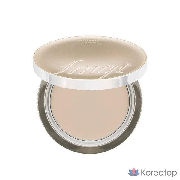 Ампульная сыворотка The Face Shop Gold Collagen Ampoule Two-Way Treatment, 9.5 г, 1 шт.