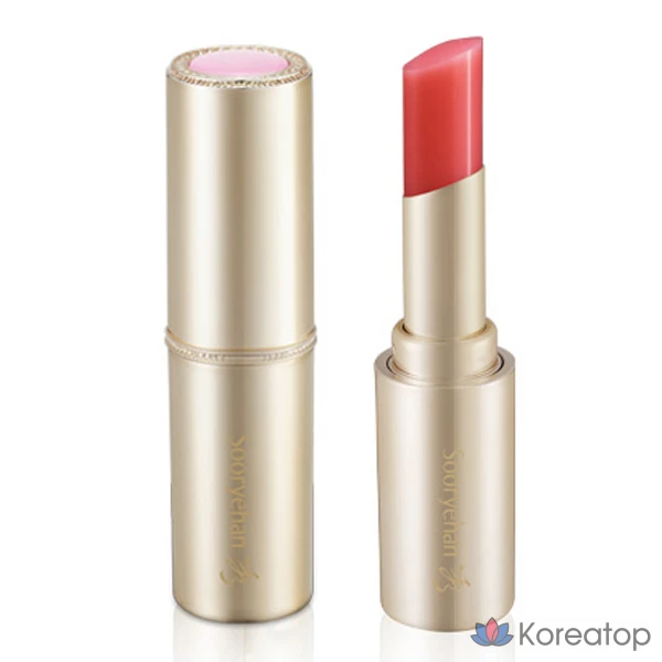 Шелковый бальзам для губ «Лотос», красный, 3,5 г, 1 шт.