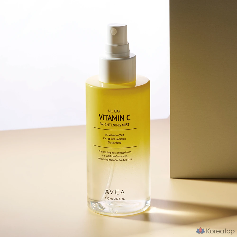 Отбеливающий спрей для лица AVCA All Day с витамином С, 150 мл, 1 шт.