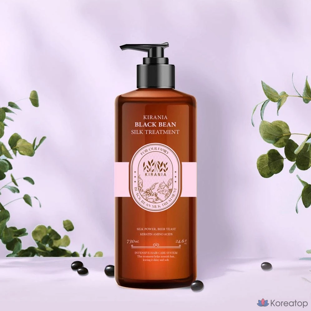 Kirania Black Bean Silk Treatment, 1 шт., 730 мл