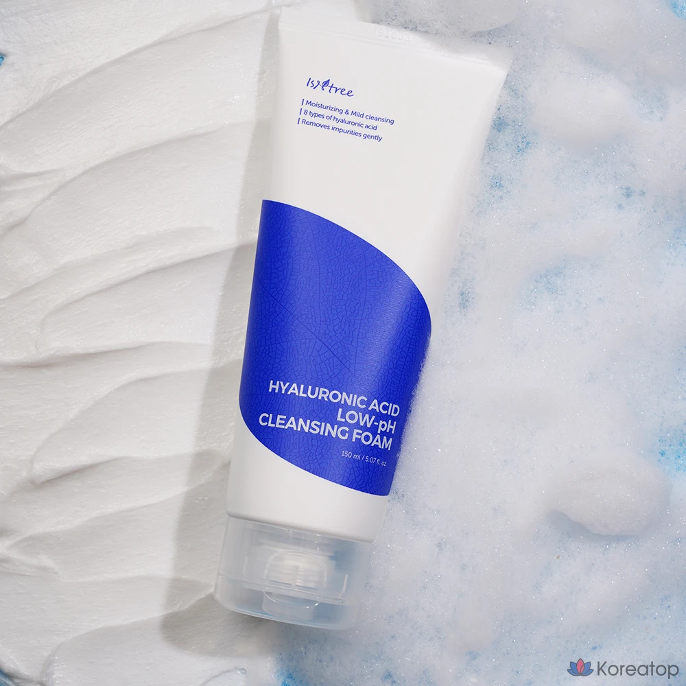 Очищающая пенка Isntree с гиалуроновой кислотой и мягкой кислотностью, 150 мл, 1 шт.