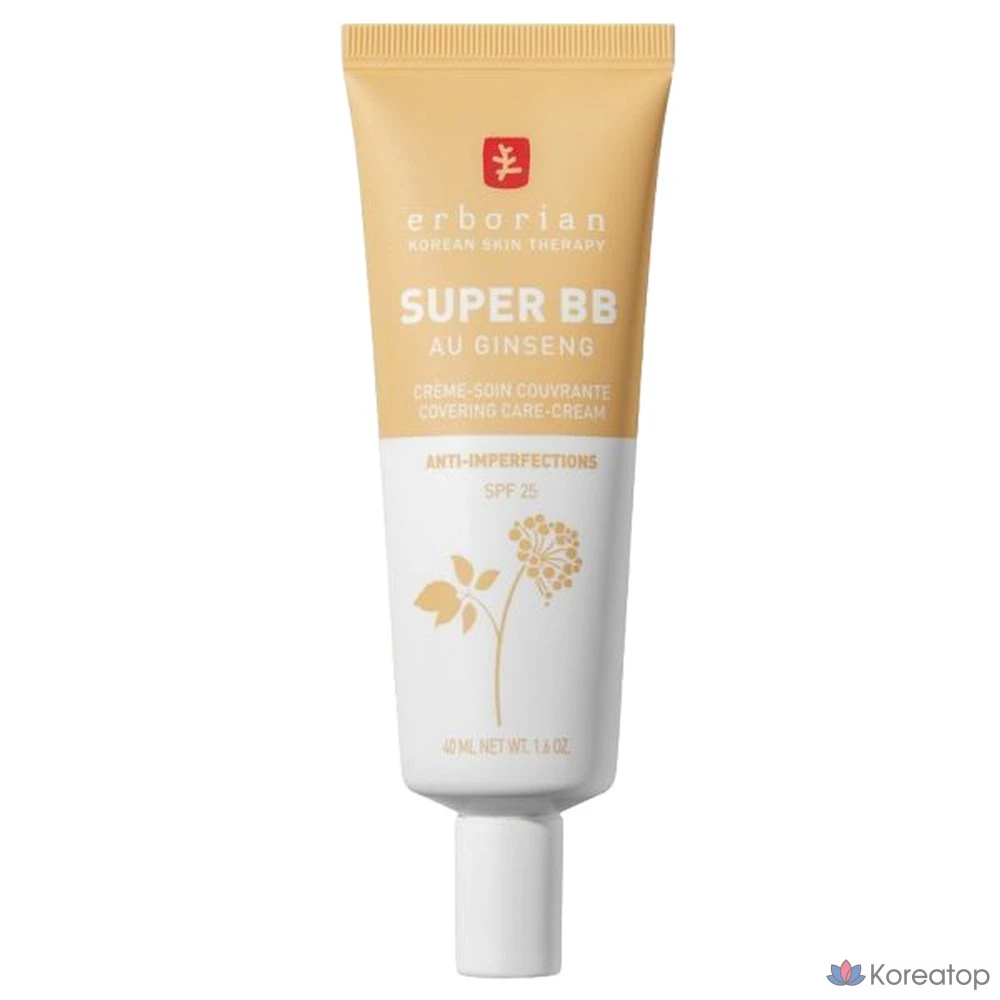 Бальзам для губ Erborian Super BB Nude SPF25, 40 мл, 1 шт.