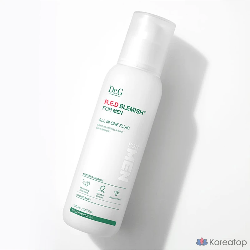 Dr.G Red Blemish for Men All-in-One Fluid, 150 мл, 1 шт., фото 2