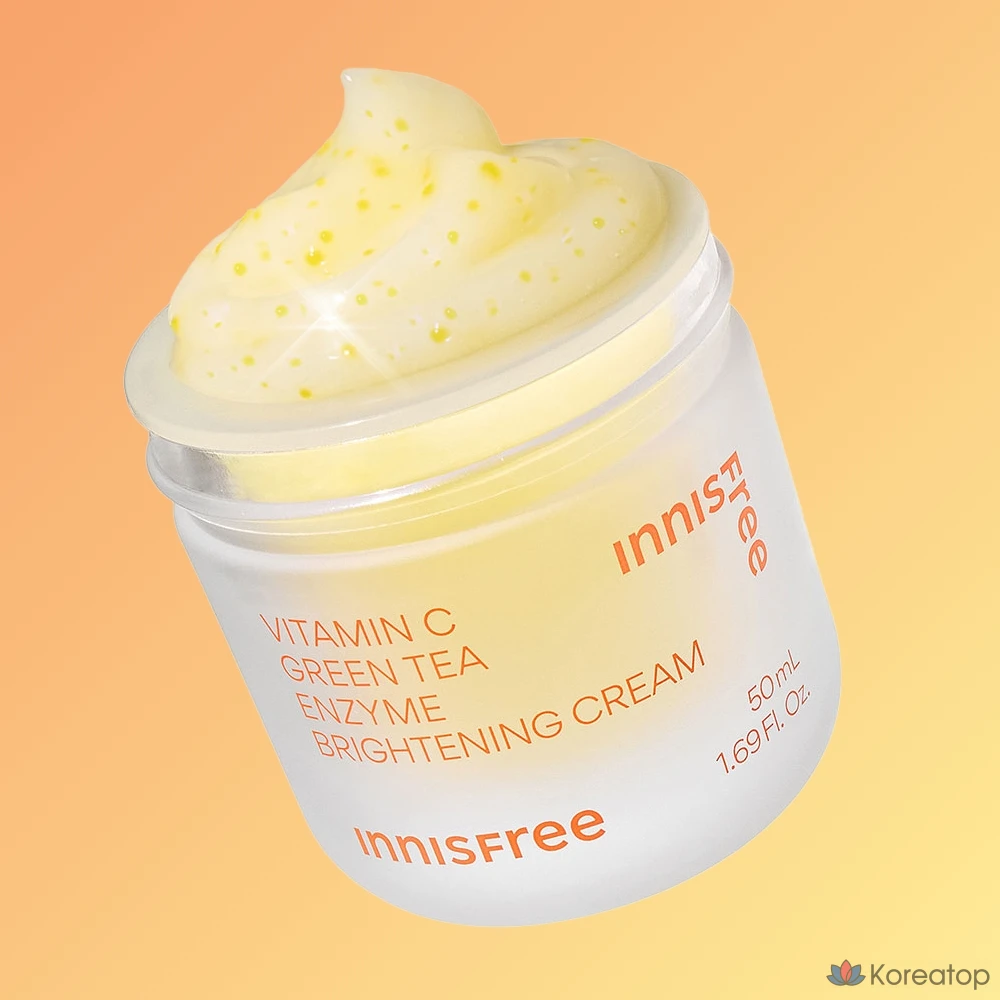 Крем для лица Innisfree Vitamin C Green Tea Enzyme Spot Toner, 50 мл, 1 шт.