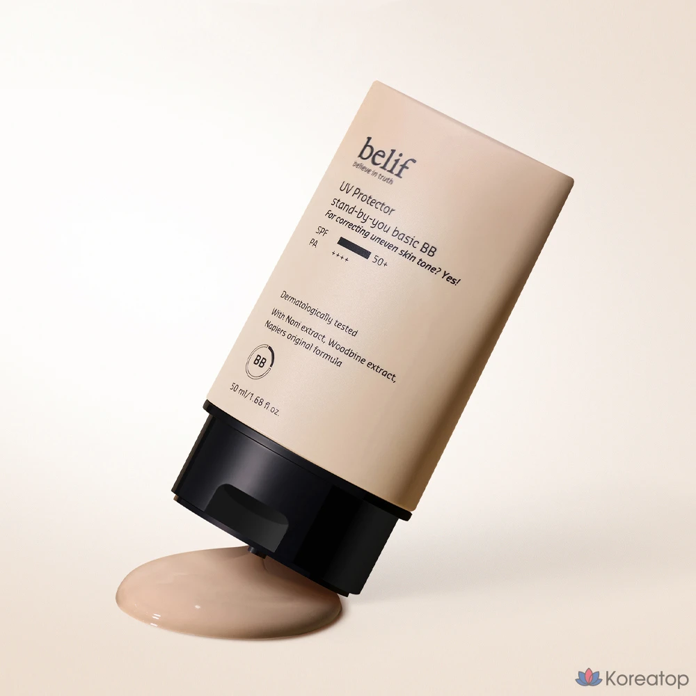 BB-крем Belif UV Protector Stand By You Basic BB Cream SPF50+ PA++++, 50 мл, 1 шт.