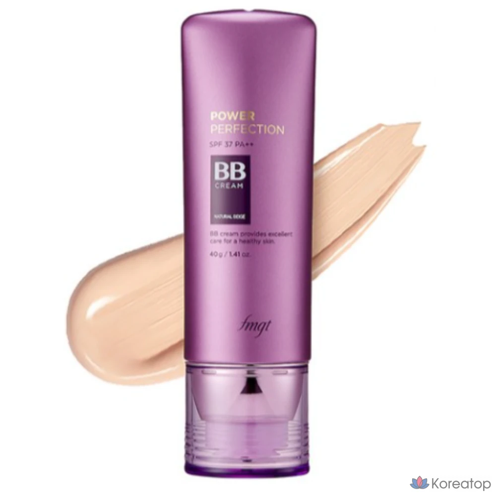 BB-крем The Face Shop Power Perfection BB Cream SPF 37 PA++, оттенок 201 Apricot Beige, 40 г, 1 шт.