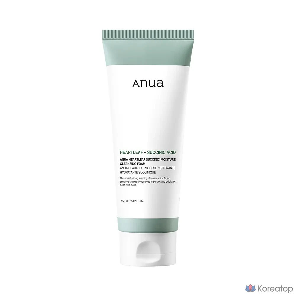 Очищающая пенка для лица Anua Suspicious Moisture, 150 мл, 1 шт.
