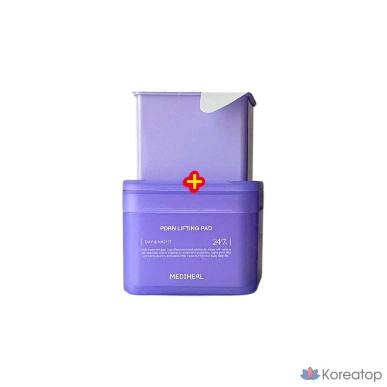 Накладки для повышения эластичности пор Mediheal PDRN, 100 листов + 100 листов (сменные), 1 упаковка, 200 штук