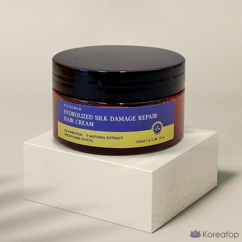 Крем для восстановления поврежденных волос Pogonia Damaged Hair Repair Silk Cream Curl Cream для восстановления поврежденных волос до и после химической завивки и окрашивания, 1 шт., 100 мл