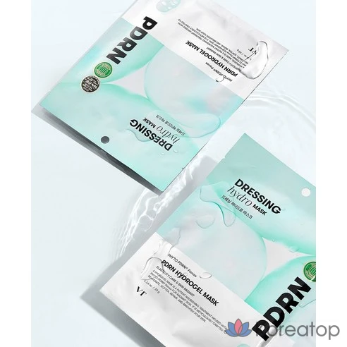 Гидрогелевая маска VT Cosmetic PDRN 33 г, 1 упаковка, 3 шт.