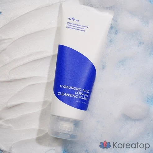 Очищающая пенка Isntree с гиалуроновой кислотой и мягкой кислотой