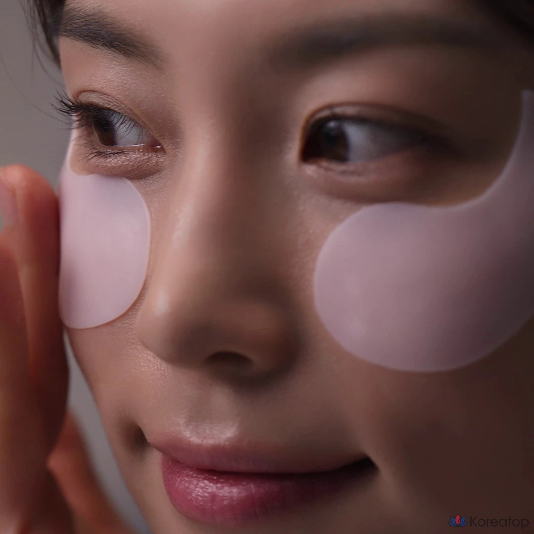 Патчи для глаз Jungsaemmool Power Active PDRN 1000, 60 штук, от морщин под глазами, мешков и темных кругов, для повышения эластичности, от морщин, 1 упаковка, 60 штук.