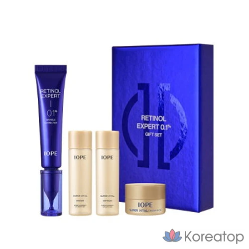Набор IOPE Retinol Expert 0.1% для коррекции морщин, 1 шт.