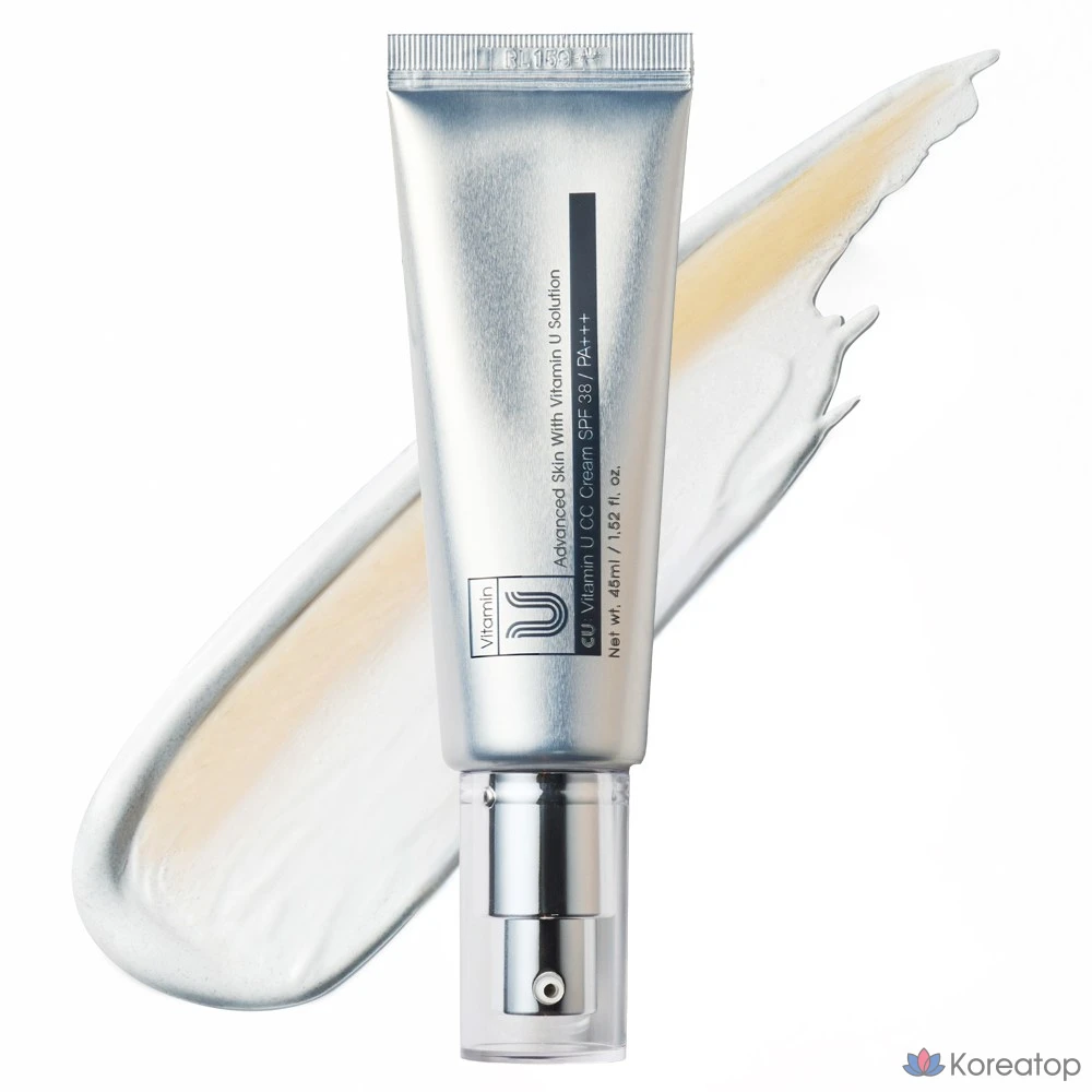 CC-крем CUSKIN Vitamin U CC Cream SPF 38 / PA+++, 45 мл, 1 шт.