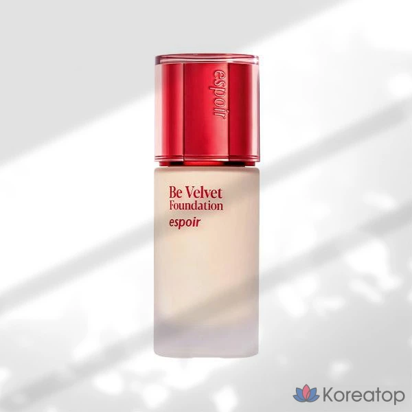 Тональный крем Espoir Be Velvet Foundation, оттенок 22C Cool Petal, 30 г, 1 шт.