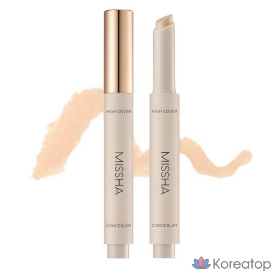 Консилер Missha High Cover Stay Stick Concealer, оттенок 23 Sand, 2.8 г, 1 шт.