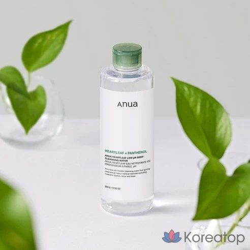 Глубоко очищающая вода с мягкой кислотностью Anua Eoseongcho, 500 г, 2 шт.