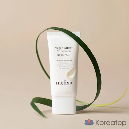 Солнцезащитный крем Melixir Vegan Air Fit Sunscreen SPF50+ PA++++, 50 мл, 1 шт.