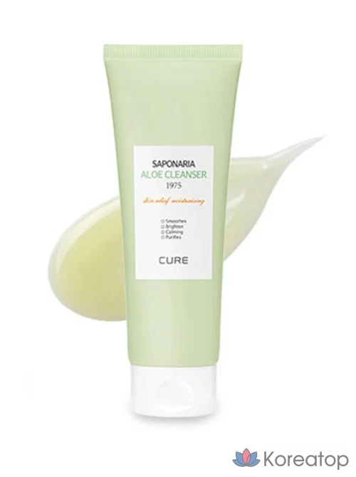 Очищающее средство для лица Kim Jung Moon Aloe La Sense Aloe Cure Saponaria Cleanser 1975, 150 мл, 1 шт.