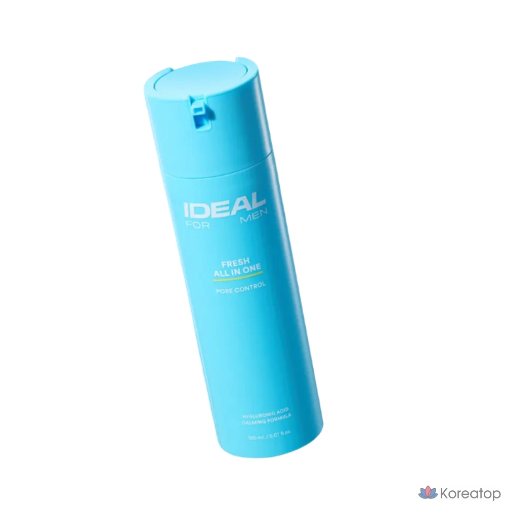 Лосьон-гель для лица Ideal For Men Fresh All-in-One, 150 мл, 1 шт.