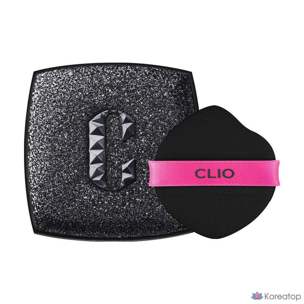 Clio All New Magnet Pact Starlight Edition, основной чехол, цвет № 21, черный цвет корпуса, 1 шт.