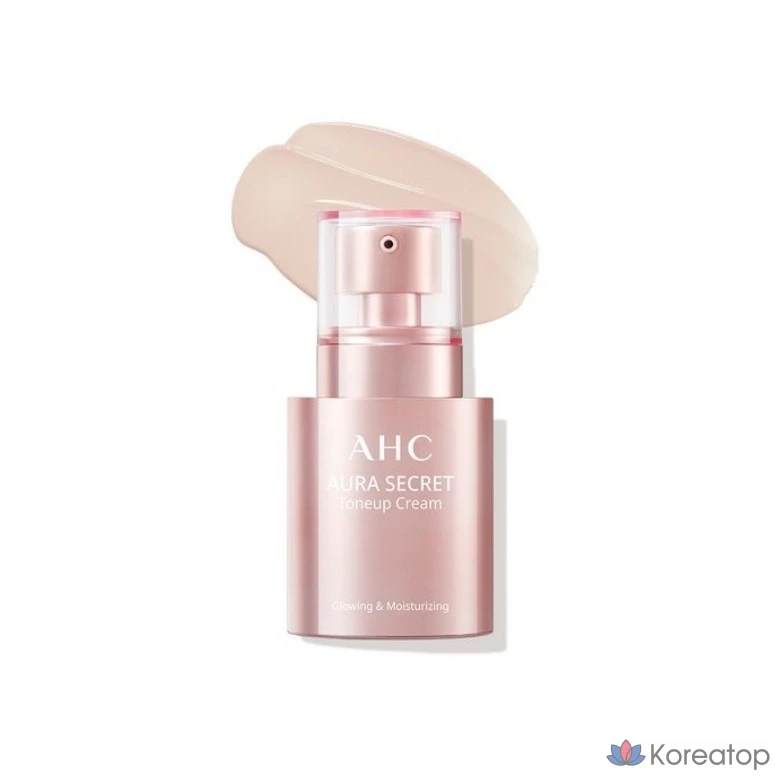 Тонизирующий крем AHC Aura Secret, SPF30 PA++, розовый, 30 г, 1 шт