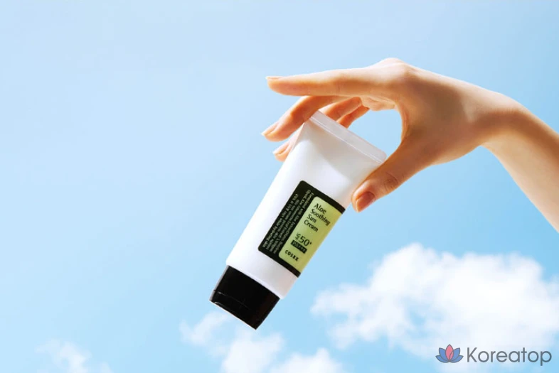 COSRX Успокаивающий солнцезащитный крем с алоэ SPF50+ PA+++, 50 мл, 1 шт.