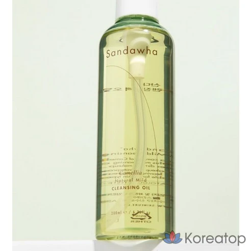 Натуральное камелиевое масло для мягкого очищения Vegan Beauty Sandahwa