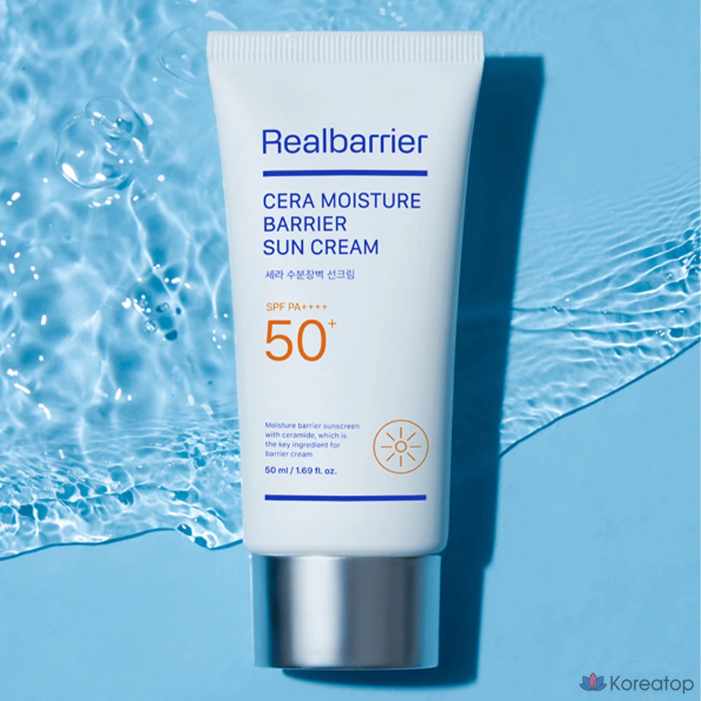 Солнцезащитный крем Real Barrier Cica Moisture Barrier Sun Cream SPF50+ PA++++, 50 мл, 1 шт.