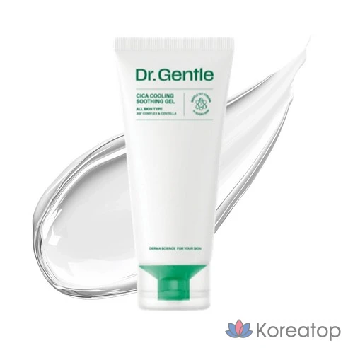 Охлаждающий успокаивающий гель Dr. Gentle Official с Cica и гиалуроновой кислотой, 150 мл
