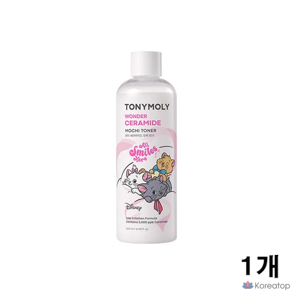 Тоник для лица Tony Moly Wonder Ceramide Mochi Toner Marie Edition, 500 мл, 1 шт.