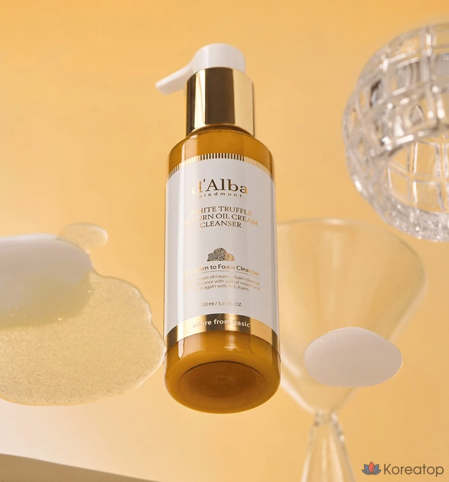Гидрофильное масло d'Alba White Truffle Return Oil Cream Cleanser, 160 мл, 1 шт.